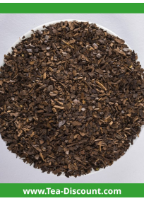 Maté grillé du Brésil, à la liqueur plus soutenue que le Maté vert mais aux mêmes vertus énergisante.