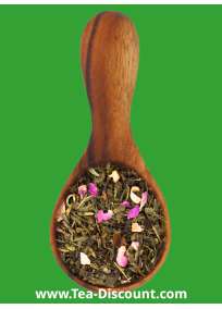 Mélange de thé vert de Chine et de thé Oolong aux arômes de bergamote et de mandarine